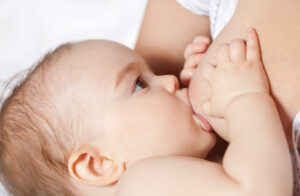 Breastfeeding baby